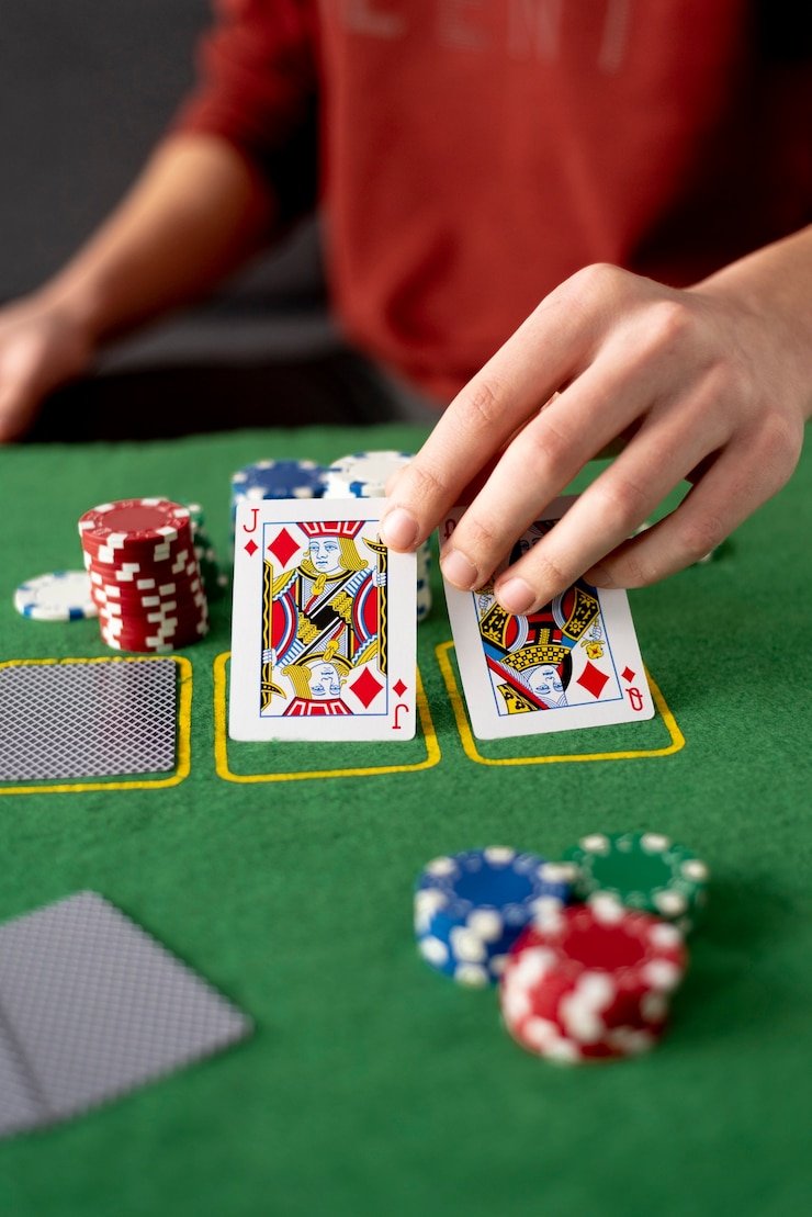 Live dealer table with multiple camera angles